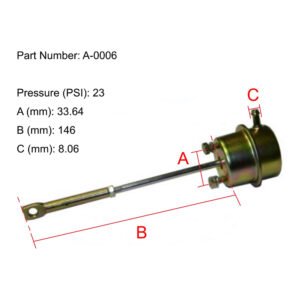 HX35W Turbo Actuator for FAW Bus Coach A-0006 - Image 5