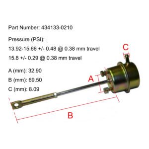 TB28 Turbo Actuator for Highway Truck 434133-0210 - Image 7