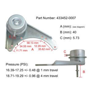 GT2056 Turbo Actuator for Naveco Iveco Powerdaily Truck 433452-0007 - Image 8