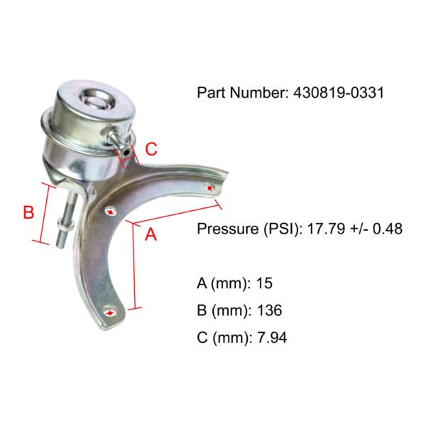 TB34 Turbo Actuator for Truck 430819-0331 - Image 6